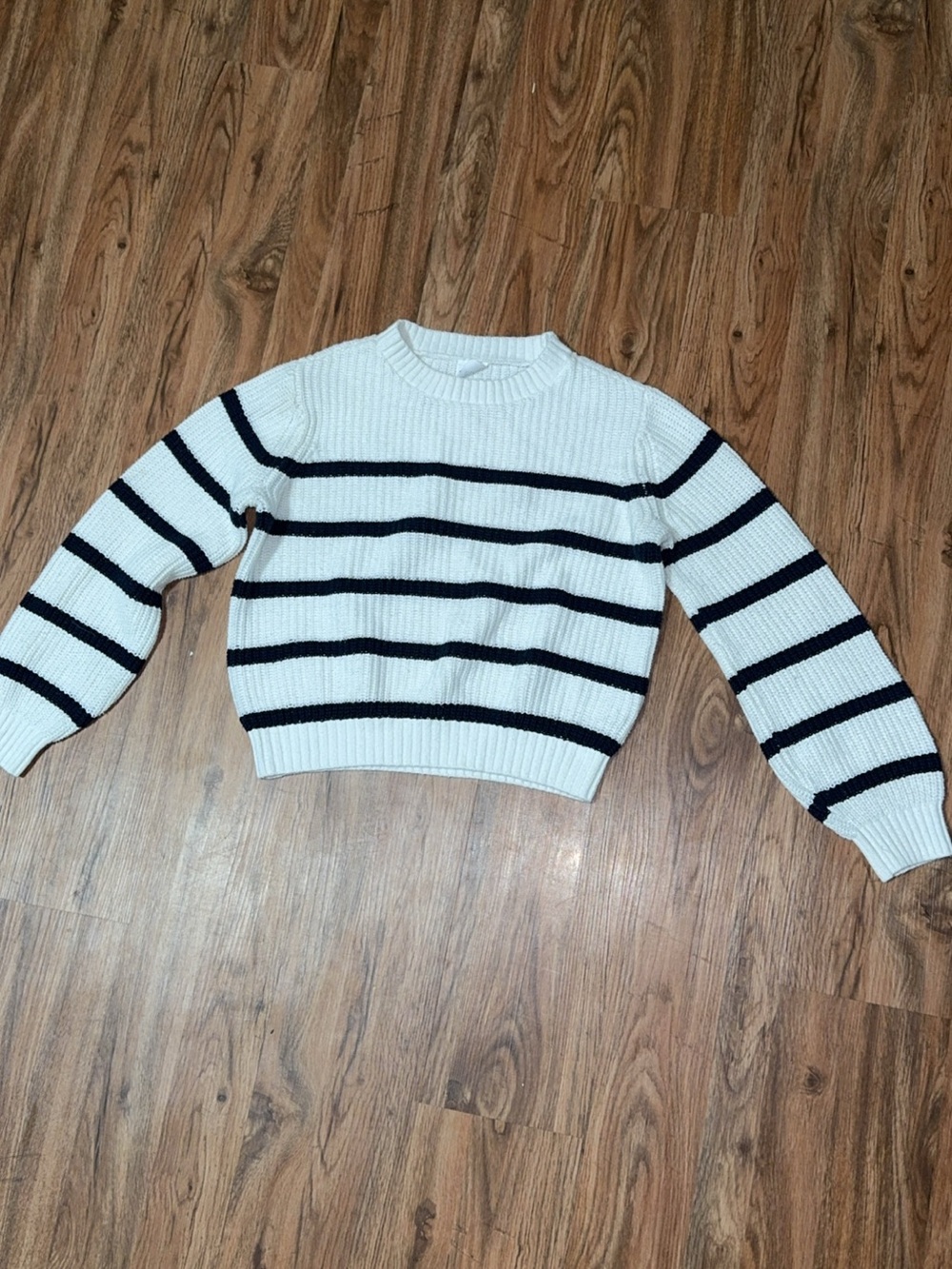Abercrombie Kids Striped Ribbed Knit Sweater - Size 11/12